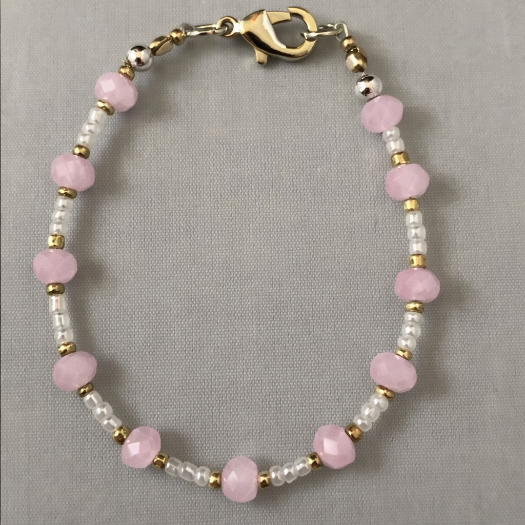 Rose Quartz Delight Bracelet