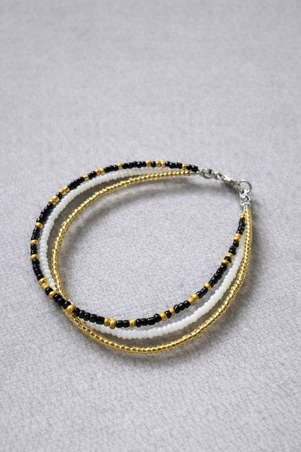 Twilight Elegance Beaded Bracelet