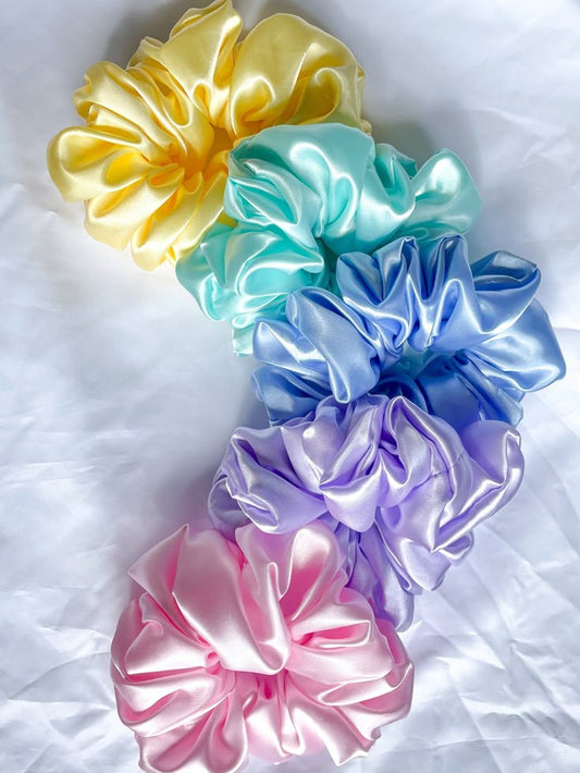 SilkDream Pastel Scrunchies Set