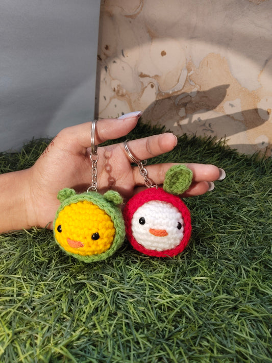 Amigurumi Keychain Duo
