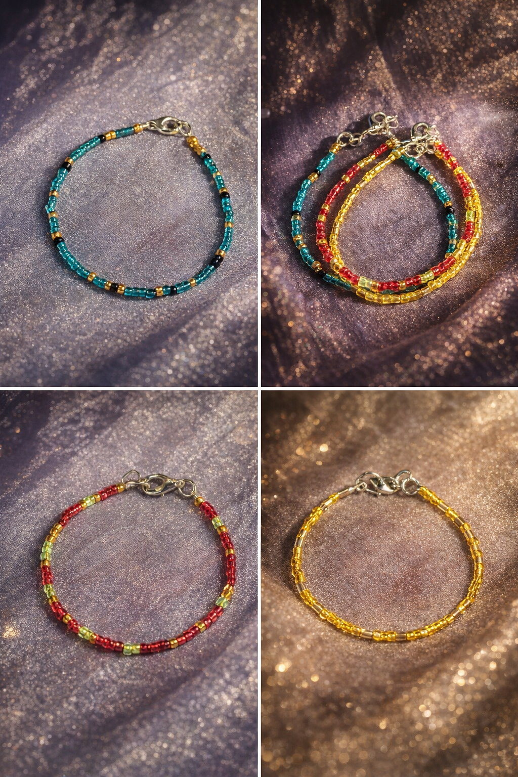 Radiant Handmade Beaded Bracelets